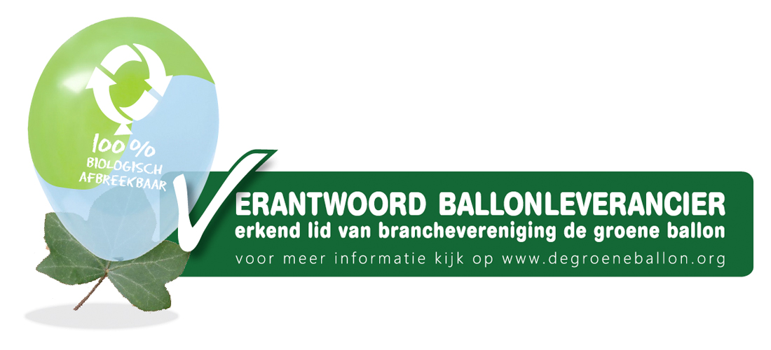 Verantwoord ballon leverancier